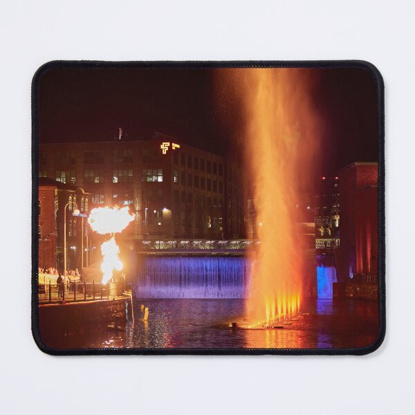 Item preview, The glow of the fire. Tampere Dancing Waters 2022 5 designed and sold by Jouko Lehto Photography.