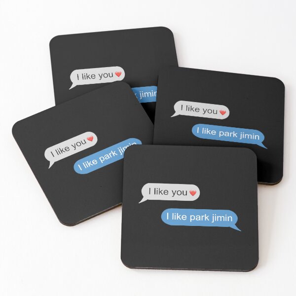 Item preview, Funny I like Park Jimin Text designed and sold by Supra Designs.