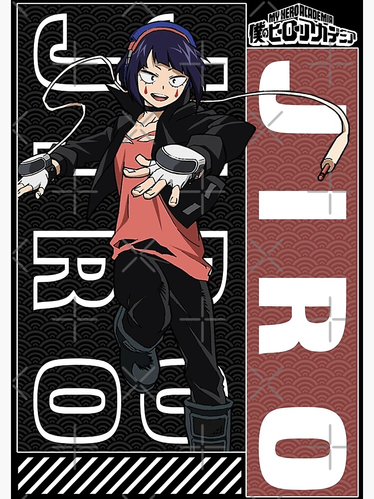 "Earphone Jack Kyoka Jiro きょうか | My Hero Academia" Poster For Sale By B ...