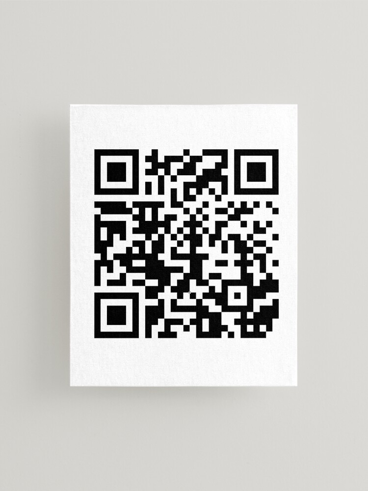 Rick Roll QR Code Prank with No Ads Video and fake link by graphicfridge