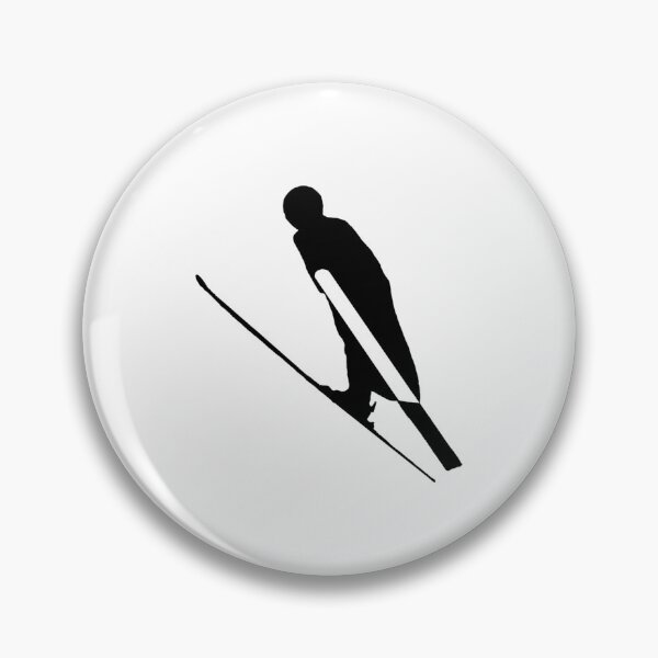 Item preview, Flying Skier designed and sold by designs-by-ann.