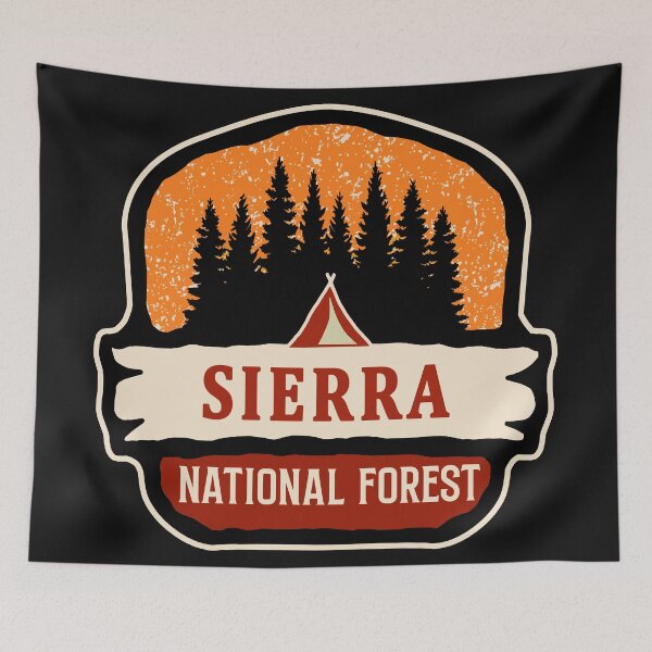 Artikelvorschau, Sierra Nationalforst entworfen und verkauft von Road-tees.