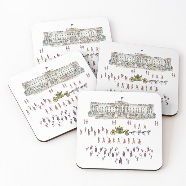 Item preview, The Queens platinum Jubilee Parade, Illustrated Tribute designed and sold by FoleyPottery.