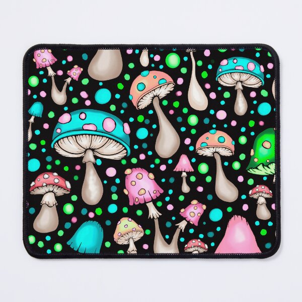 Item preview, Colorful pink and green mushrooms watercolor flat design. iPhone or Samsung Phone Case Cover designed and sold by RoManSmArt.