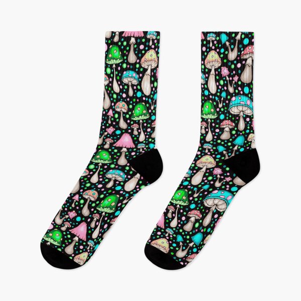 Item preview, Colorful pink and green mushrooms watercolor flat design. iPhone or Samsung Phone Case Cover designed and sold by RoManSmArt.