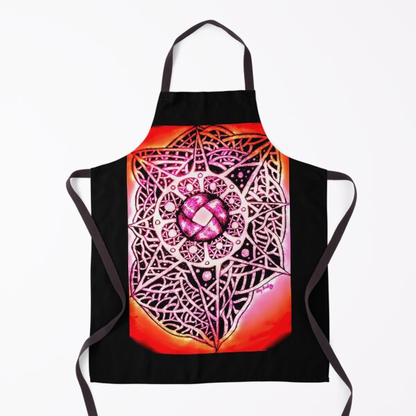 Item preview, Knotted gear sun in sunrise tones designed and sold by Ivy-Bindig.