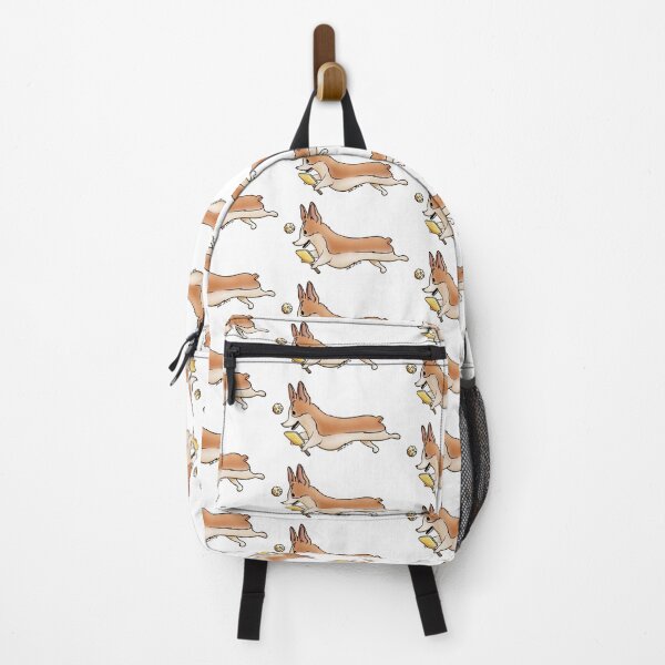 Item preview, Corgi chasing his/her Pickleball designed and sold by Heather van der Dys.