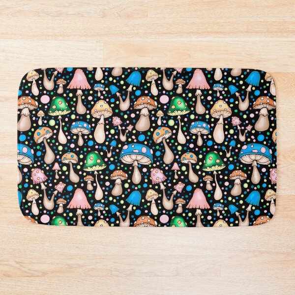 Item preview, Colorful orange blue pink mushrooms watercolor flat design. iPhone or Samsung Phone Case Cover designed and sold by RoManSmArt.