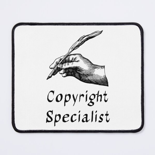 Item preview, 'Copyright Specialist' Hand - Retro Illustration Design for T-shirts, mugs, phone cases and other accessories designed and sold by Ridiculam Toga.