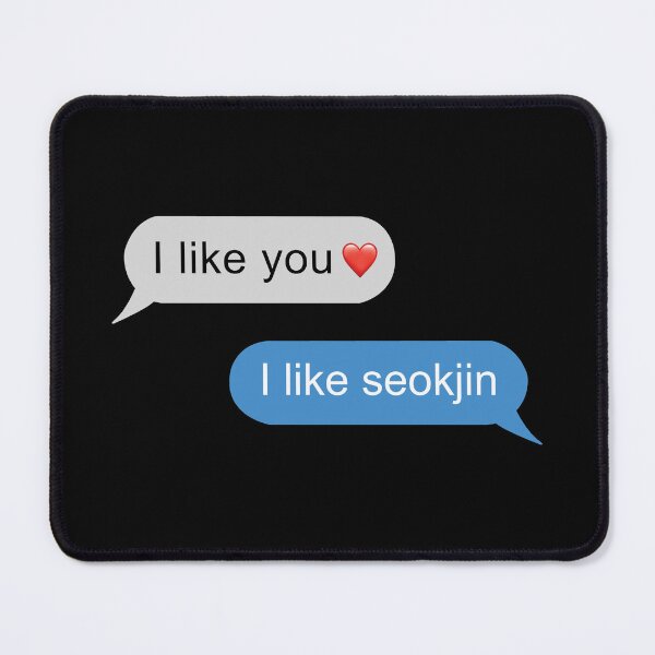 Item preview, Funny I like Seokjin Text designed and sold by Supra Designs.