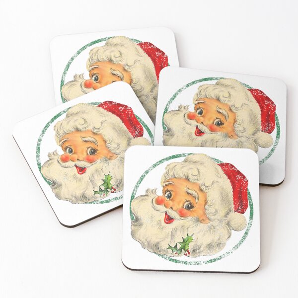 Item preview, Vintage Christmas Santa Claus Face Old Fashioned designed and sold by hieuhieustore.
