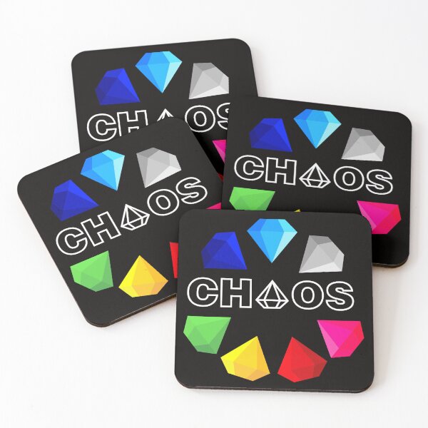 Item preview, CHAOS EMERALDS! Ring of Destiny (white text) designed and sold by K*REG Tees.