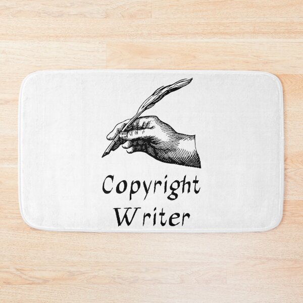 Item preview, 'Copyright Writer' Hand - Retro Illustration Design for T-shirts, mugs, phone cases and other accessories designed and sold by Ridiculam Toga.