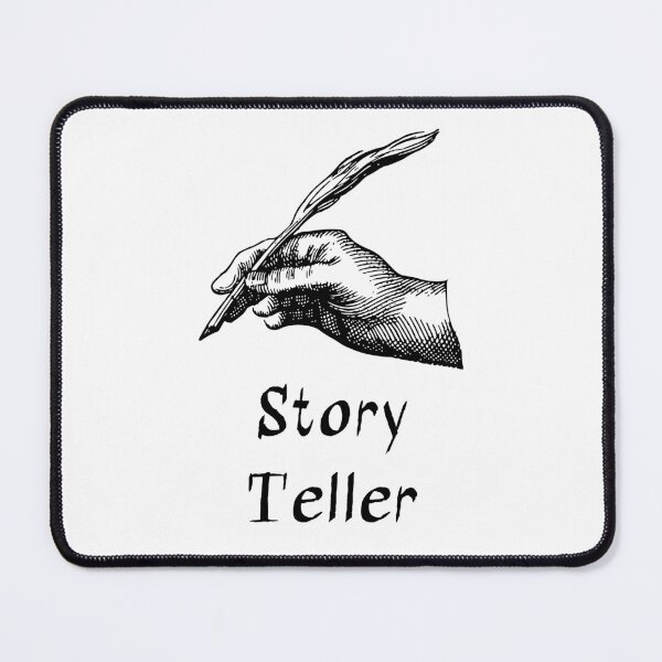 Item preview, 'Story Teller' Hand - Retro Illustration Design for T-shirts, mugs, phone cases and other accessories designed and sold by Ridiculam Toga.