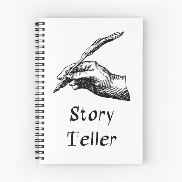 Item preview, 'Story Teller' Hand - Retro Illustration Design for T-shirts, mugs, phone cases and other accessories designed and sold by Ridiculam Toga.