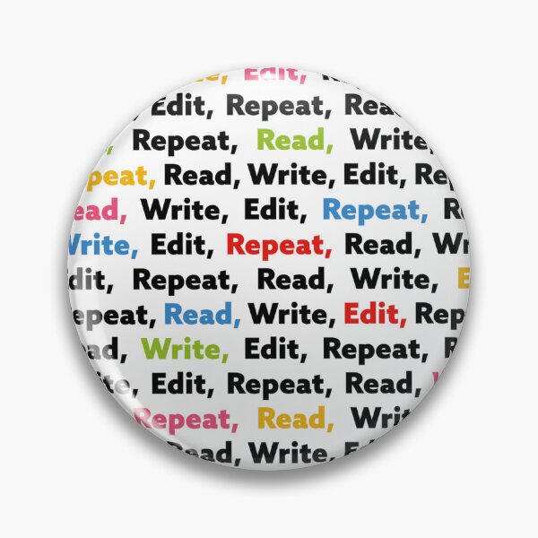 Item preview, READ WRITE EDIT REPEAT | BOOK CHALLENGE designed and sold by axelle1410.