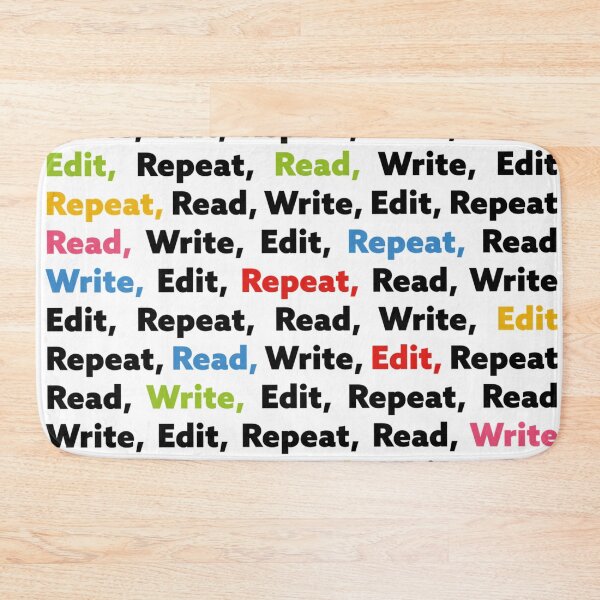 Item preview, READ WRITE EDIT REPEAT | BOOK CHALLENGE designed and sold by axelle1410.