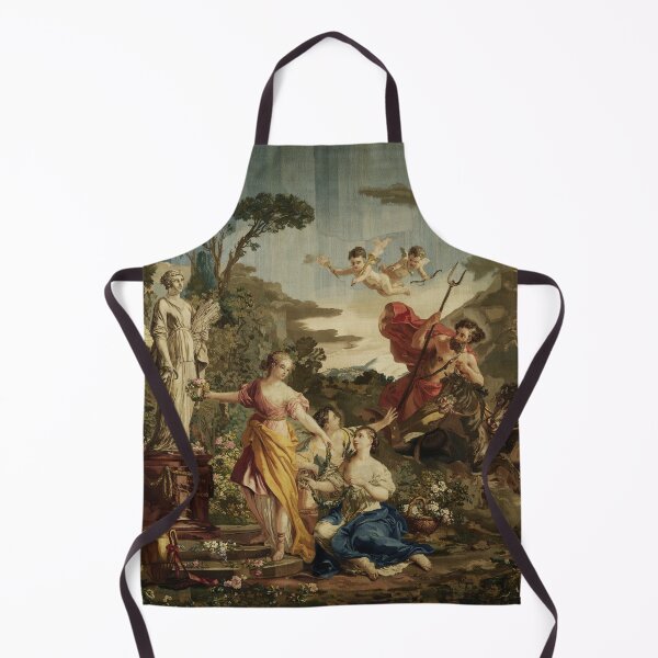 Item preview, ABDUCTION OF PROSERPINA Antique Mythological Tapestry designed and sold by BulganLumini.