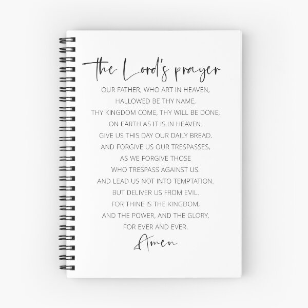 Item preview, Our Father Who Art In Heaven Hallowed Be Thy Name, The Lord's Prayer designed and sold by ArtfulZuzu.