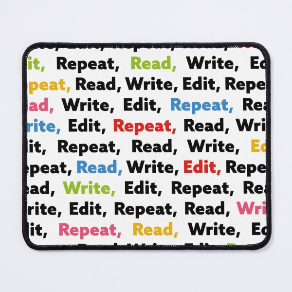 Item preview, READ WRITE EDIT REPEAT | BOOK CHALLENGE designed and sold by axelle1410.