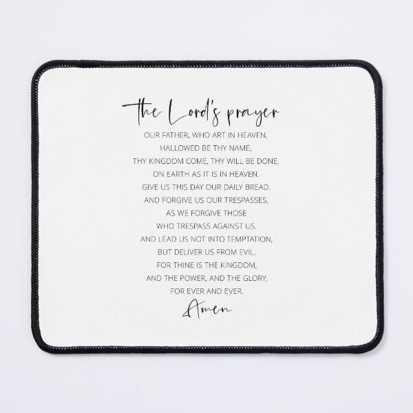 Item preview, Our Father Who Art In Heaven Hallowed Be Thy Name, The Lord's Prayer designed and sold by ArtfulZuzu.