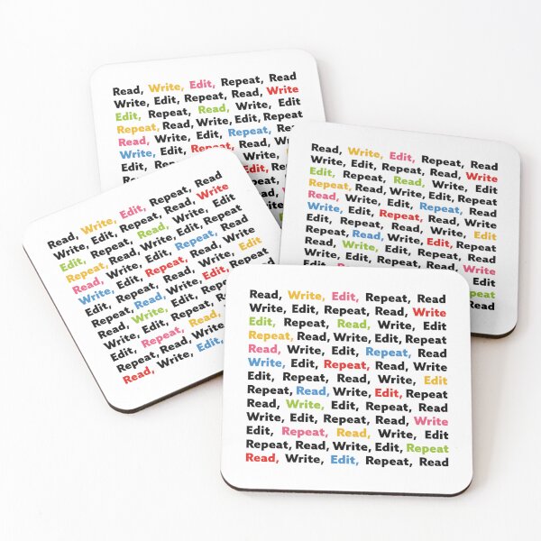 Item preview, READ WRITE EDIT REPEAT | BOOK CHALLENGE designed and sold by axelle1410.