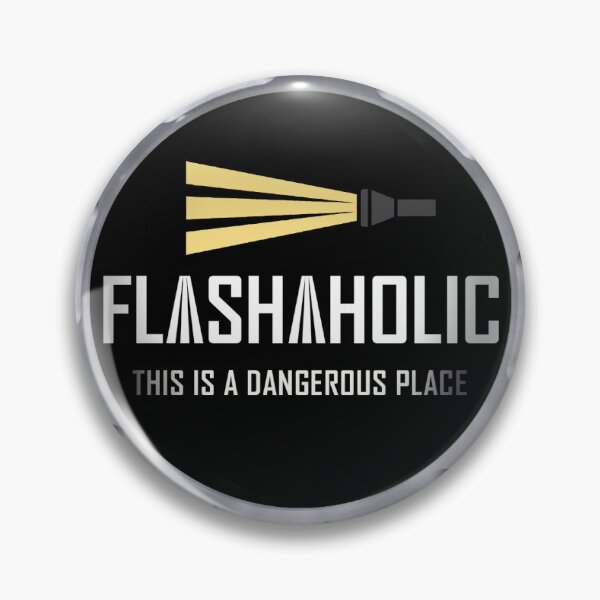 Item preview, FLASHAHOLIC YouTube channel merch for Flashlight lovers designed and sold by FLASHAHOLIC.