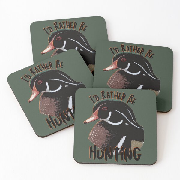 Item preview, I'd Rather Be Duck Hunting Wood Duck Hunter designed and sold by LifeCrush.