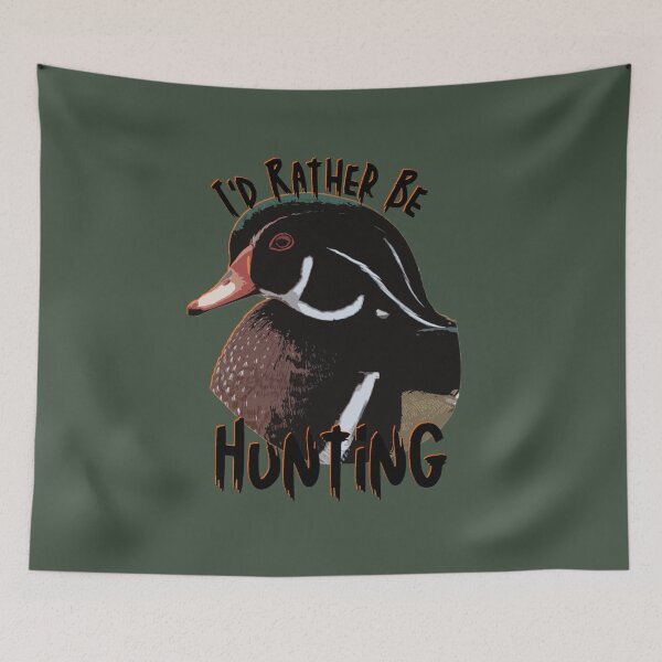 Item preview, I'd Rather Be Duck Hunting Wood Duck Hunter designed and sold by LifeCrush.