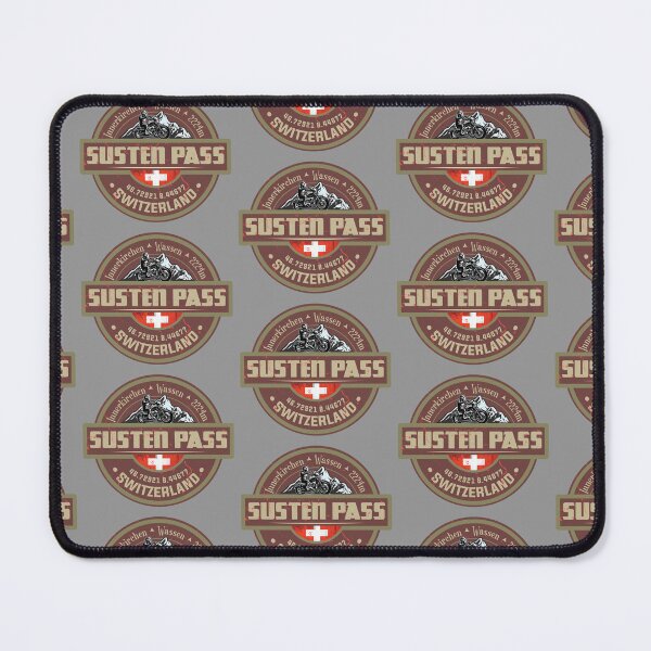 Item preview, Susten Pass Sustenppass Switzerland Suisse Schweiz Motorcycle Cycle Sticker T-Shirt Sticker 02 designed and sold by OuterShellUK.