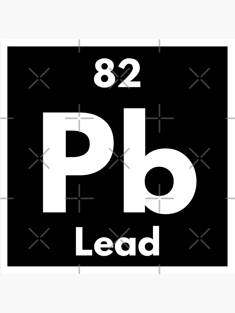 periodic-table-element-number-82-pb-lead-sticker-for-sale-by