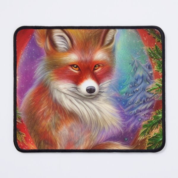 Item preview, Red Fox Illustrations, Fantasy Christmas designed and sold by DiatomDesigns.