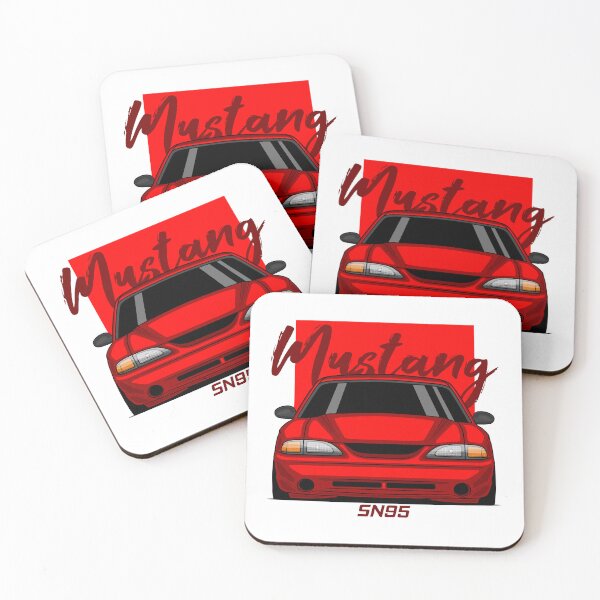 Item preview, Racing Red Front Stang Muscle designed and sold by goldentuners.