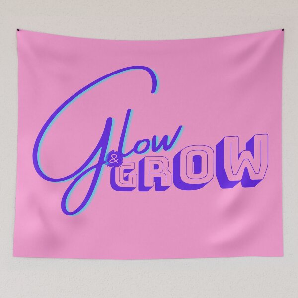 Item preview, Glow and Grow - Violet designed and sold by SalxSal.