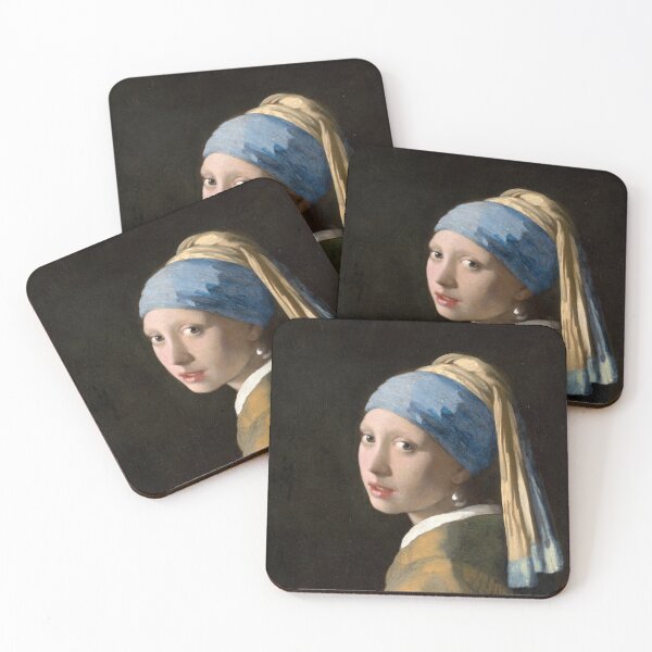 Item preview, Johannes Vermeer’s Girl with a Pearl Earring  designed and sold by Oliveirallan.