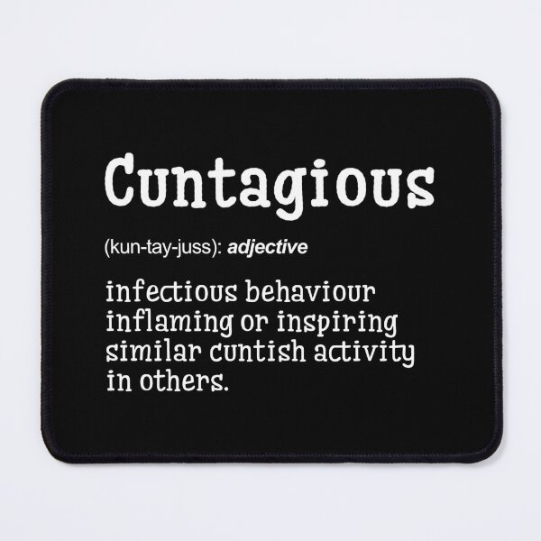 Item preview, Cuntagious | Definition Print | Bathroom Print | WC Print | Wall Art | Wall Decor | Funny Print | Gift Idea | Funny Quotes designed and sold by peacefulcreator.