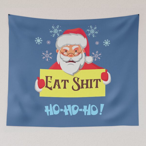 Item preview, Funny Christmas Bad Angry Santa designed and sold by AEROSPACE-IND.