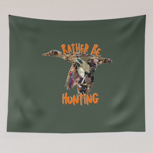 Item preview, I'd Rather Be Hunting Wildlife Design for Duck and Deer Hunters designed and sold by LifeCrush.