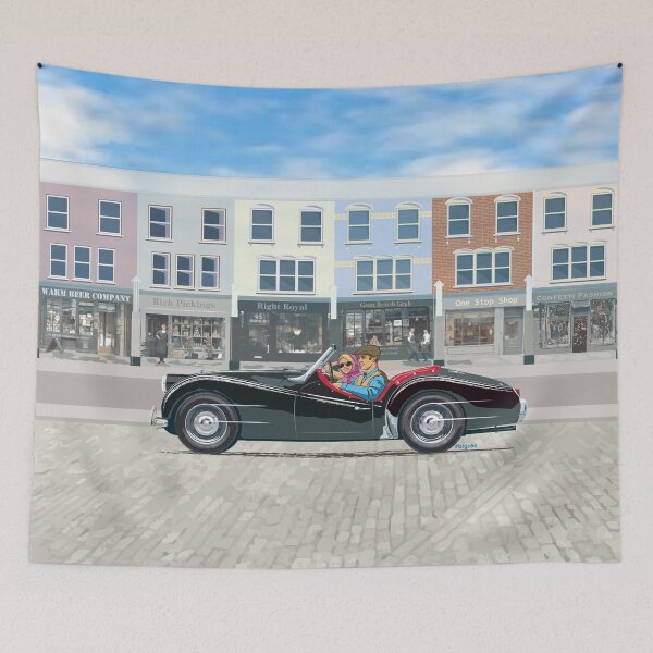 Item preview, Triumph TR3 resplendent in gleaming Black paintwork designed and sold by Bigs66.