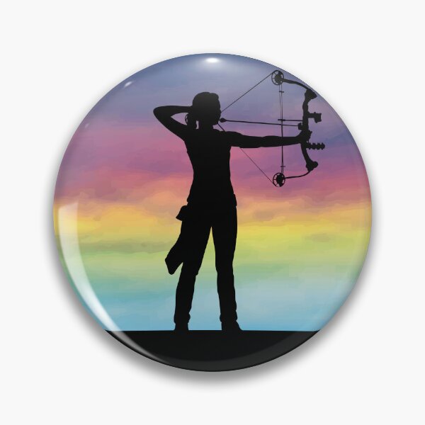 Item preview, Archery Girl Retro Sunset Bow Hunting Archery Lover designed and sold by MintedFresh.