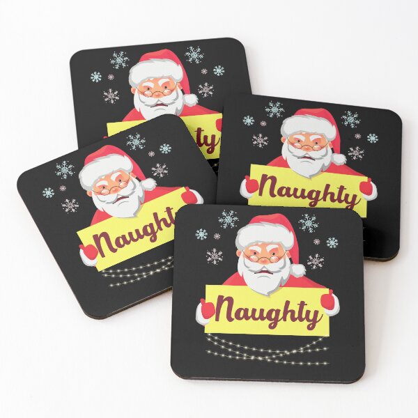 Item preview, Naughty Christmas Bad Angry Santa designed and sold by AEROSPACE-IND.