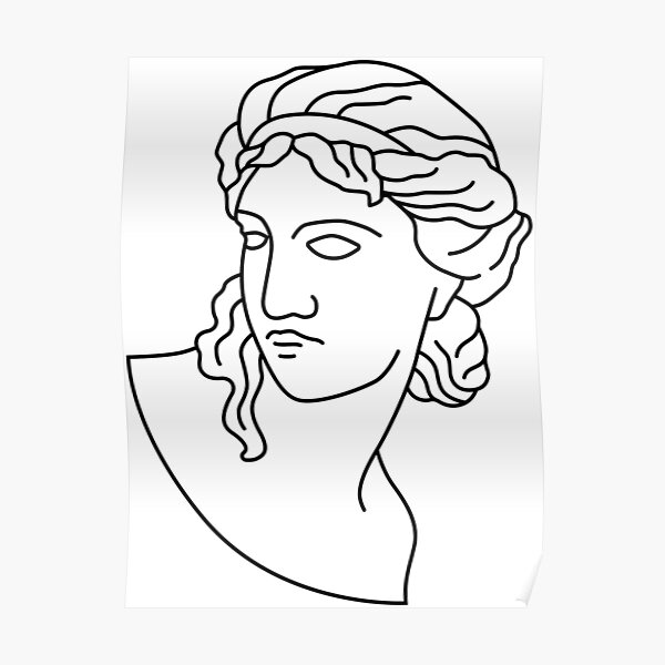 "Ancient Greek Sculpture" Poster for Sale by ozgurkucuk Redbubble