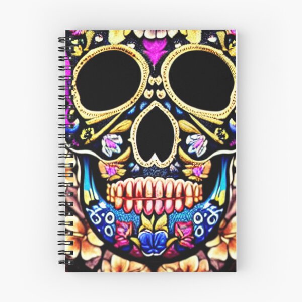 Item preview, Sugar skull, Santa Muerte,Victorian Ghotic Floral Skull, skull with floral designed and sold by ValleyDream.