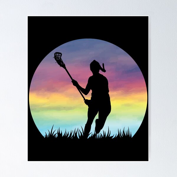 Lacrosse Sticks Pink Sports Girl Power Poster for Sale by sharedipmemes