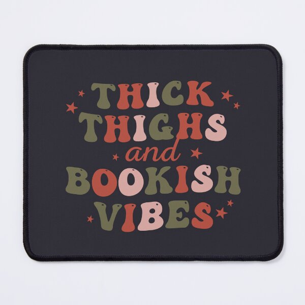 Item preview, Thick Thighs And Bookish Vibes For Christmas designed and sold by The Bookworm Store.