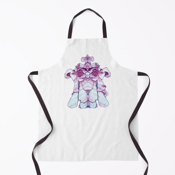 Item preview, Top-knot dog in light blue and pink designed and sold by FlossOrFi.