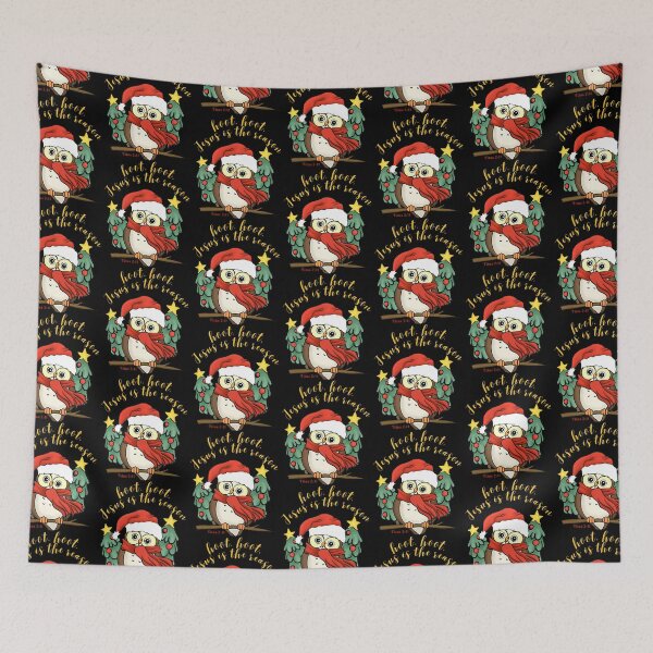 Item preview, Christmas funny owl with Jesus is the reason.  Salvation to all People Titus 2:11  designed and sold by onlyscriptures.