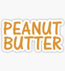 Peanut Butter Sticker