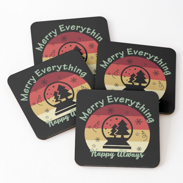 Item preview, Merry Everything and Happy Always - Retro Christmas Merry Everything designed and sold by Alice-Elgawi.