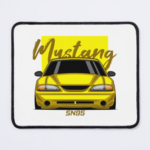 Item preview, Racing Front Yellow Stang Muscle designed and sold by goldentuners.